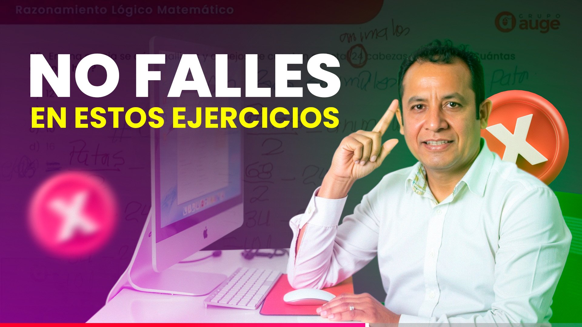 Ejercicios Clave del Examen MINEDU | Razonamiento Lógico