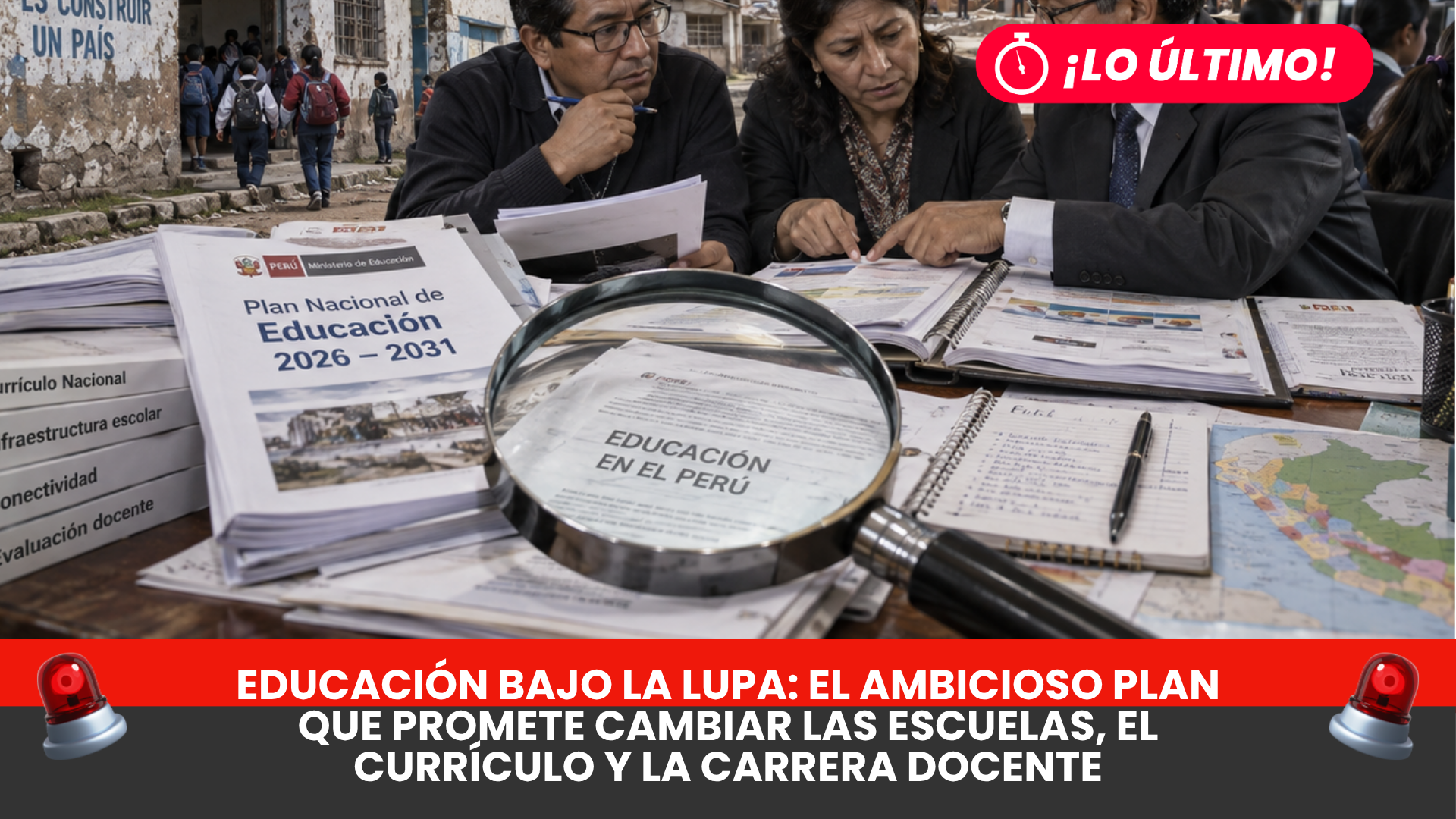 Educación bajo la lupa: el ambicioso plan que promete cambiar las escuelas, el currículo y la carrera docente