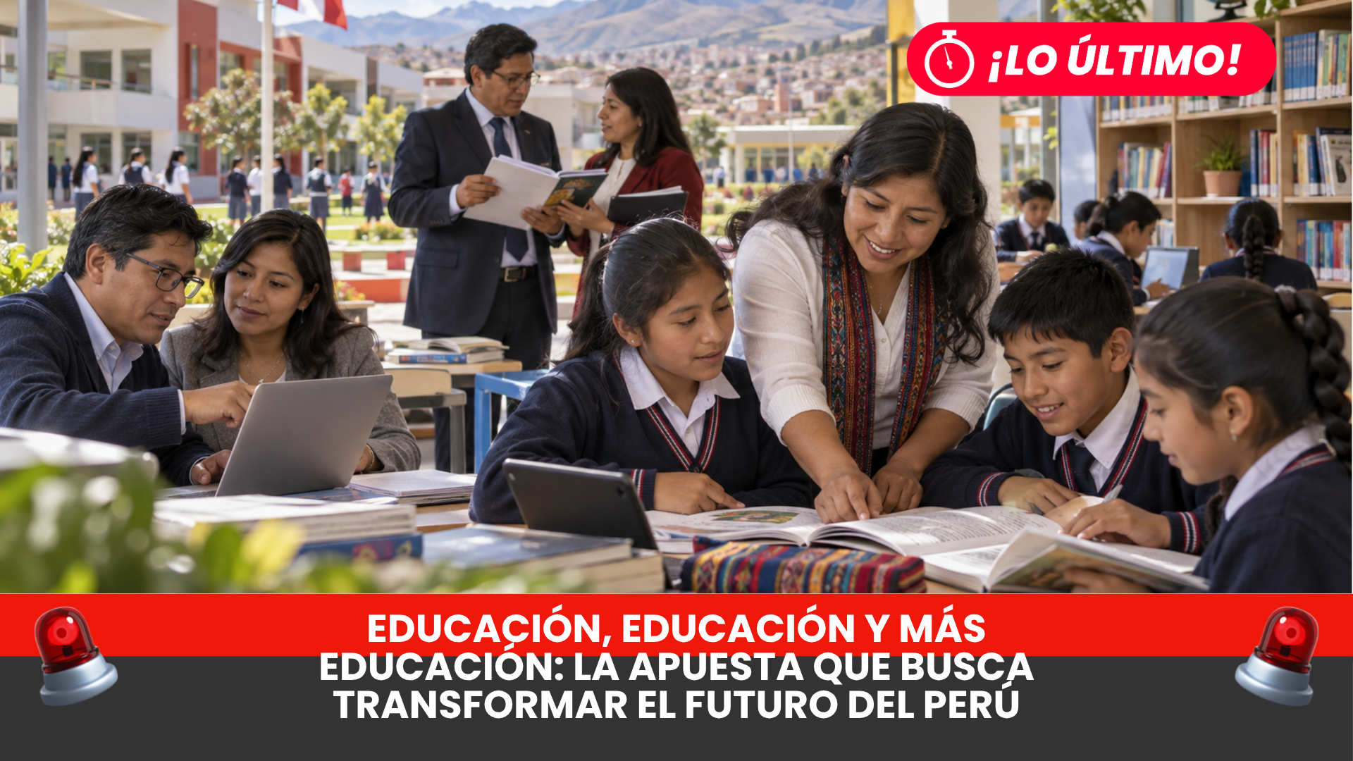 Educación, educación y más educación: la apuesta que busca transformar el futuro del Perú