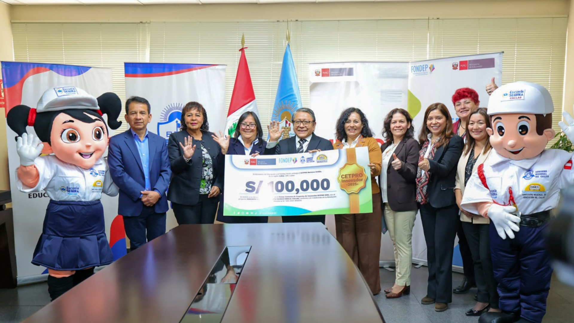 MINEDU premia con S/ 1 millón a 10 CETPRO por proyectos de innovación educativa