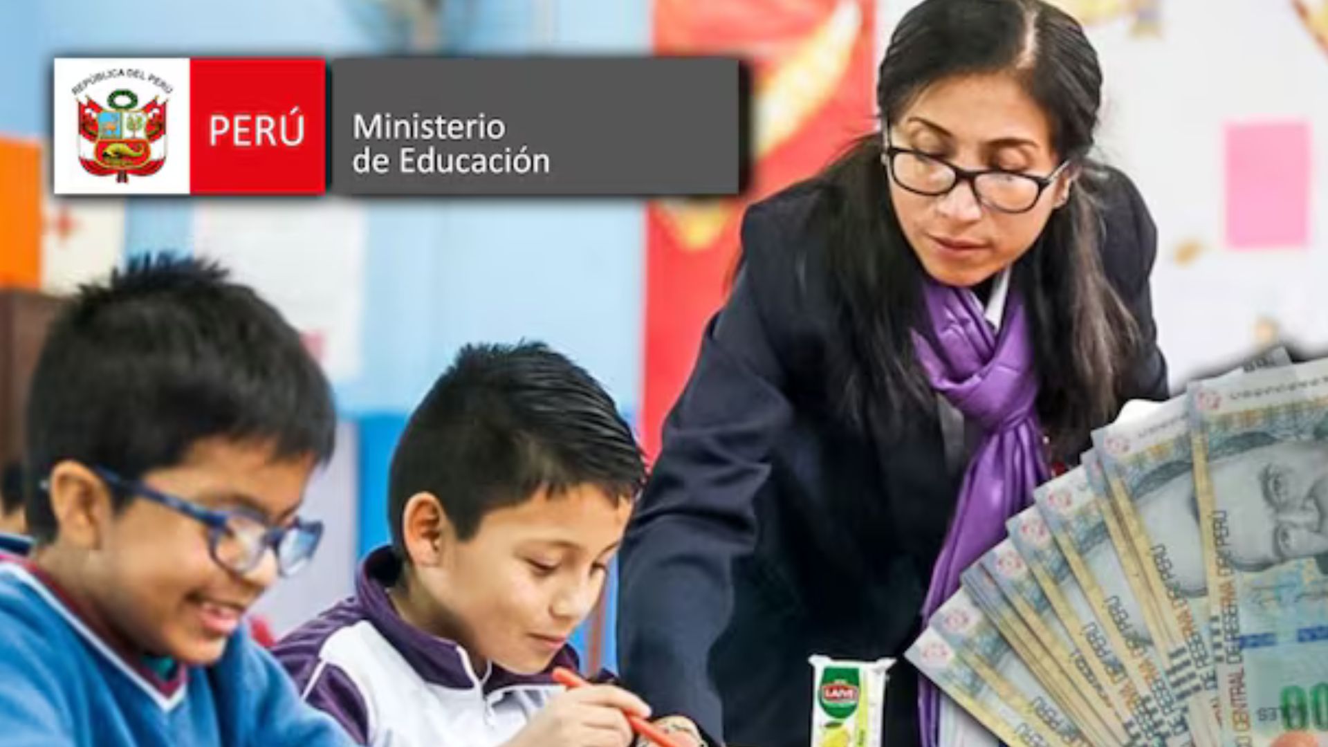 Más de 419 000 docentes del país recibirán aumento de sueldo tras transferencia de S/ 175 millones del MINEDU